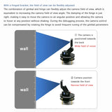 2D Servo 270 Degree 2D Electric Pan Tilt Bearing Bracket Camera With Flat Screw DIY Kit