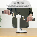 Mini Home Exercise Bike Arm Shoulder Pedal Exerciser for Arms Workout Cycle Upper Hand Bicycles Rehabilitation Exercise Device