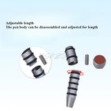 Car Dent Repair Leveling Pen with Adjustable Length and Anti Slip Rubber Ring Interchangeable Head and Tapping Pen