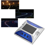 LED Solar Power Ground Marker Lights Waterproof Outdoor Driveway Road Highway Spike Lamp