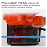 DC 24V Electric Film Roller Greenhouse Roll Up Motor Electric Film Roll Machine 100W Greenhouse Film Winding Machine