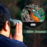 Boshile Professional 10x50 Marine Waterproof Digital Compass Telescope,Night Vision Military Binoculars, High Power for Hunting