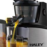 Cold Press Juicer - Slow Masticating Juice Extractor with Wide Feed Chute (Compact Design, 80 RPM, Ultra-Quiet 40dB,Easy Clean）