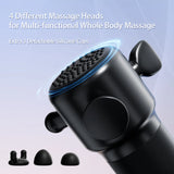 Brushless Motor Quiet Deep Tissue Vibrating Therapy Massager for All Body Muscle Tension Pain Relief and Fascial Binding