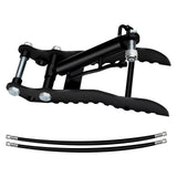 Hydraulic Thumb Clip Mn Steel Mini Excavator Single Hole Hydraulic Thumb Clip with 2pcs M14 Hose