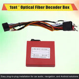Car Most Aux Optical Fiber Decoder Box Amplifier Decoding Adapter For Benz ML.GL.R CLS 2004-2015