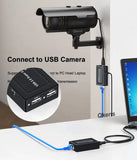 Real 2 Port USB 2.0 Rj45 Ethernet Extender Hub Adapter Over Cat5e Cat6 Network Cable 100m for Webcam Camera Mouse Printer U Disk