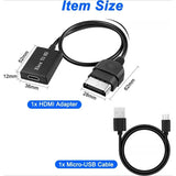 Xbox To HDMI-compatible Converter Digital Video Audio Adapter HDTV Projector TV Monitor Converter for XBOX 480P 720P 1080P