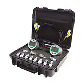 Useful hydraulic pressure test kit for excavator of most brands, hydraulic test point clutch, digital pressure display