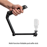 ABWG-For Insta360 Multifunctional Folding Portable Tripod Selfie Stick Tri-Fold Convenient Tripod Magic