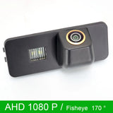 Golden-FishEye AHD 1080P 170° Rear View Parking Camera For SEAT Ibiza FR Ibiza 6J Exeo/Exeo ST Toledo Mk4 altea XL /Freetrack