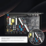 Professional digital amplifier, high-power pure secondary power supply, two channels, household KTV, stage singing, performance, household