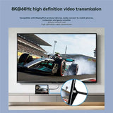 USB4 V2.0 FullFunction TypeC Extension Cable 80Gbps 240W 8K@ 60Hz USBC Interface