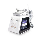 Portable 9 in 1 Facial Care Skin Equipment Peel Firming Dermabrasion Oxygen Jet Facial Care Machines Hydra Bubble Beauty Machine