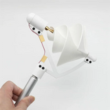 Breeze Start 10W LED Light White Miniature Wind Turbine For Science Experiments, Solar Wind Generator Model