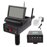 Metal Detector 25m Depth 1200m Range Metal Detector Locator AKS Display Screen Remote Underground Field Scanning Searcher