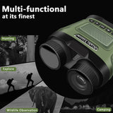 DT29 Infrared Digital Night Vision Binoculars with2.5K UHD 40MP Telescope 8X Zoom 10X Optical  for Hunting Camping