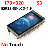 Waveshare ESP32-C6 1.9inch LCD Screen ESP32-S3 Development board 1.9 inch Touch Option Supports WiFi 6 & Bluetooth ESP32 Type-C