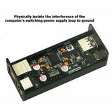 New 480Mps 1500v High-Speed USB 2.0 Audio Isolator USB-B to USB-A /Type-C Output for Decoding Amplifier