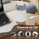Air Humidifier Cool Mist Aroma Diffuser LED Night Light USB Humidificador For Home Office Essential Oil Diffuser Humidifier