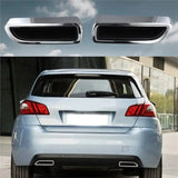 Chrome Exhaust Tail Pipe Cover Trim For 308S 15-20 Decorative Tail Throat Frame Car Part 9811520280 9811519980 L