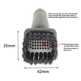 Dust Brush For Karcher NT WD Series / Electrolux Vacuum Cleaner Parts 35Mm To 32Mm Caliber Crevice To