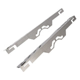 2PCS Heavy Duty Wheel Alignment Tools with Hanging Hole Wheel Hub Locating Plate Set for Vehicle Silver