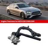 Car Engine Thermost For Mercedes Benz M274 E20 C300 E300 W205 W213 W253 W212 2742000715 2742003400