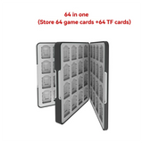 Game Card Storage Case For Switch 2 For Switch Lite OLED Hard Shell With 64 Game Cartridge Slots And 64 Micro-SD Card Slots