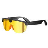 1Pc AI Smart Cycling Glasses Men 800W Camera Video with Translation Sunglasses Call Music HD Color Change Sports Glasses