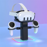 VR Stand For Meta Quest 3S Accessories VR Headset And Touch Controllers For Quest3 Display Holder Stand Adjustable