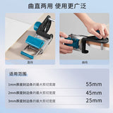 Woodworking Edge Trimmer Manual Edge Banding Scraper Curved Straight Cutter Pneumatic End Cutting Tool for Furniture Edge Repair