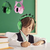 Pink Cat Ears Anti-Noise Earmuffs Noise Cancelling Kid Hearing Protection Safety Reduction Ear Muff Cartoon Adjustable