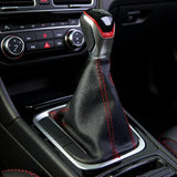 Car Accessories 6-Speed Manual Gear Shift Knob With Boot Cover For VW Golf 8 MK8 2020-2025