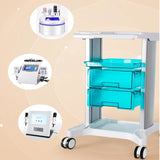 Portable Auxiliary Cart Multifunction Organizer Carts Esthetician Supplies Wheels Trolley Aesthetic Trolley for Beauty Salons