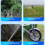 New Agricultural Electric High Pressure Pump Spraying Watering Car Wash Irrigation Double Cylinder Piston 12V/24V/48V/60V/220V