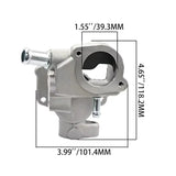 Engine Coolant Thermostat Housing Part Numbers 96666224 96610439 96317980 For Aveo T200 T250 T255 Spark Matiz