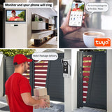 4 Wires Tuya Wifi Video Intercom System 1080P Smart Home Video Doorphone 7" Color Touch Screen Wireless Doorbell Apartment