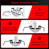 Exclusive For Ford F150 1998-2014 Chevy Silverado GMC Sierra 1999-2013 Dodge RAM 1995-2008 Compatible 4PCS Truck Bed Tie Down An