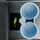 Beverage Bottle Bracket Antislip Drinks Support for TESLA Model 3 (Blue)