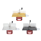 Table Top Router Lift with Top Plate Router Lifting Base Woodworking Slotting Trimming Chamfering