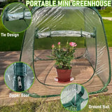 2025 New Insulated Plant Shelter for Outdoor Gardens Transparent PVC Materials with Reinforced Steel Structure Winter Proof