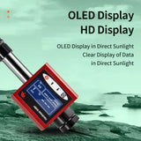 360° Durometer 6-in-1 Metal Hardness Tester For Alloy Steel Stainless Cast Iron HRC HRB HL HB HV HS Metal Hardness Tester Tools