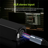 In Ear Monitor Amplifier With XLR Input Volume Adjustment Portable Stereo Headphone Amp Plug Play