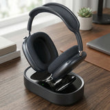 Headphone Charging Station for AirPods Max Headphones USB-C Magnetic Headset Charger Dock w/ Dual Connector Anti-Scratch