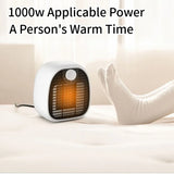 New Mini Space Heater, Small Portable Heater for Office, Fast Heating Desktop Fan with High Power, Compact and Convenient