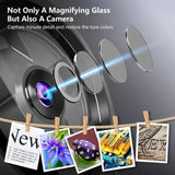 2-inch Digital Microscope 100X Zoom Magnifying Glass With Illuminated Light Coin Magnifier With 2 Color Light Mode Rechargeable