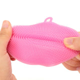 30pcs Silicone Dish Scrubber Reusable Dish Brush