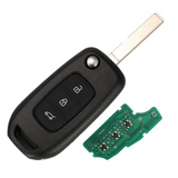 Car 3 Buttons Remote Control Key Folding VA2 Key Blade 433Mhz 4A Chip PCF7961M For Renault Megane 3