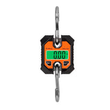 100kg Mini Electronic Crane Scale Heavy Duty Hanging Weighing Hook Steelyard Portable LCD Industrial Livestock Scales 250kg